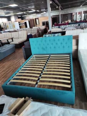 Интерьерная Кровать Октавия Бирюзовый 1600х2000 в Озерске - ozersk.mebel24.online | фото 2