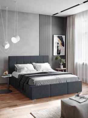 Интерьерная Кровать Рио Серый 1400x2000 в Озерске - ozersk.mebel24.online | фото