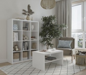 Журнальный стол Энкель 82С, тамбурат, цвет белый в Озерске - ozersk.mebel24.online | фото 4