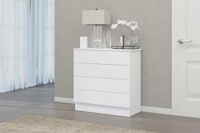Комод Фаворит-3 (Белый текстурный) в Озерске - ozersk.mebel24.online | фото