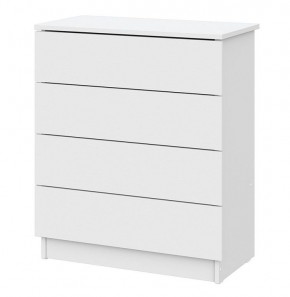 Комод КМ 1 (Серия 2) Белый текстурный в Озерске - ozersk.mebel24.online | фото 3