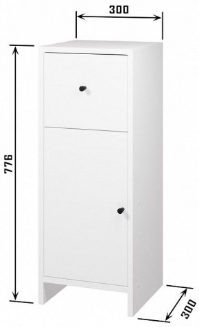 Комод Квадро в Озерске - ozersk.mebel24.online | фото 3
