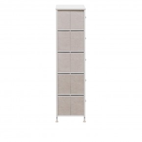 Комод Leset Линкс 5 ящ. (к/з), Каркас Белый, ящики Белые в Озерске - ozersk.mebel24.online | фото 5