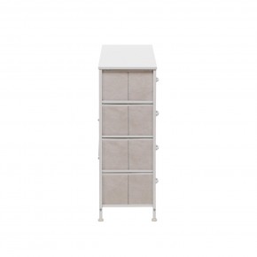 Комод Leset Линкс 8 ящ. (к/з), Каркас Белый, ящики Белые в Озерске - ozersk.mebel24.online | фото 5