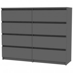 Комод Malta light K146 (Графит) в Озерске - ozersk.mebel24.online | фото