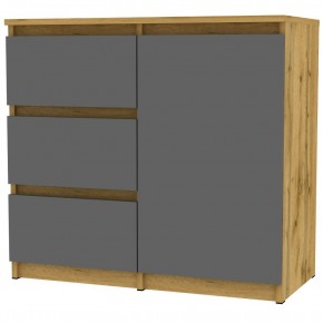 Комод Malta light K186 (ДВ-Графит) в Озерске - ozersk.mebel24.online | фото