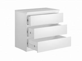Комод МАЛЬТА с тремя выдвижными ящиками, цвет белый в Озерске - ozersk.mebel24.online | фото 3