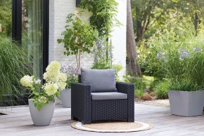 Комплект кресел Калифорния (California chair) графит в Озерске - ozersk.mebel24.online | фото 1