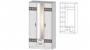 КОСТА-РИКА Шкаф 3-х створчатый (анкор светлый) в Озерске - ozersk.mebel24.online | фото