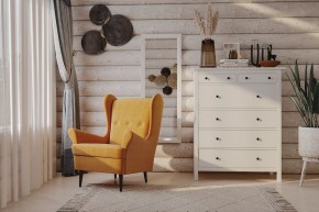Кресло для отдыха Вало жёто-оранжевый, ткань рогожка в Озерске - ozersk.mebel24.online | фото 3
