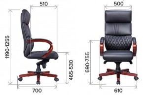 Кресло для руководителя President Wood в Озерске - ozersk.mebel24.online | фото 4