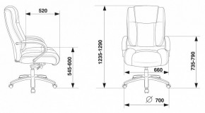 Кресло для руководителя T-9925SL/BLACK в Озерске - ozersk.mebel24.online | фото 5