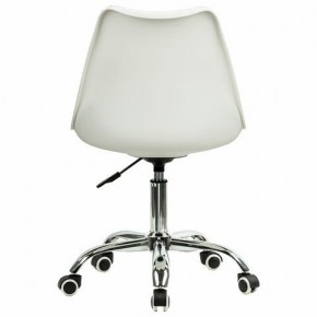 Кресло стул BRABIX "Eames MG-310 CH", хром, пластик белый, экокожа белая, 532923 в Озерске - ozersk.mebel24.online | фото 4