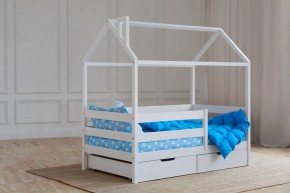 Кровать-домик 80*190 Белый в Озерске - ozersk.mebel24.online | фото 5