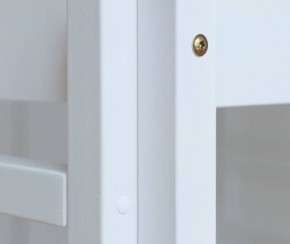 Кровать-домик двухъярусная 80*190 Белый в Озерске - ozersk.mebel24.online | фото 3