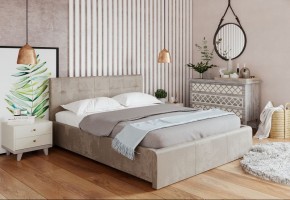 Кровать Изабелла с латами Newtone light beige 1600x2000 в Озерске - ozersk.mebel24.online | фото 2