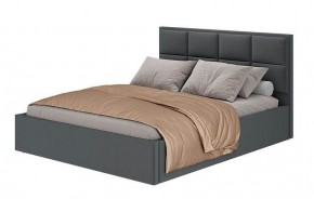 Кровать Линда КР-16 (Графит) 1600 в Озерске - ozersk.mebel24.online | фото