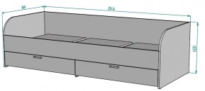 Кровать Ольга L54 (800*2000) в Озерске - ozersk.mebel24.online | фото 2