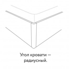 Кровать "Сандра" БЕЗ основания 1200х2000 в Озерске - ozersk.mebel24.online | фото 3