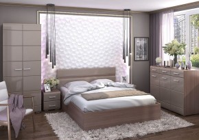 Кровать Вегас 1,6м Шимо темный в Озерске - ozersk.mebel24.online | фото 2