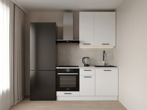 Кухонный гарнитур Белый Глянец 1600 h950 (Стол. 38мм) в Озерске - ozersk.mebel24.online | фото 1