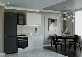 Кухонный гарнитур Белый Глянец 1600 (Стол. 26мм) в Озерске - ozersk.mebel24.online | фото 1