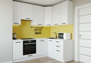 Кухонный гарнитур Белый Глянец 2200*1600 h950 (Стол. 38мм) в Озерске - ozersk.mebel24.online | фото 1