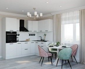 Кухонный гарнитур Белый Глянец 2400*1600 (Стол. 26мм) в Озерске - ozersk.mebel24.online | фото 1