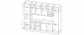 Кухонный гарнитур Фьюжн 3400 (Стол. 38мм) в Озерске - ozersk.mebel24.online | фото 2
