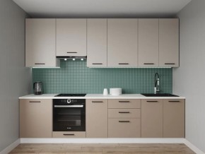 Кухонный гарнитур Каппучино 3000 h950 (Стол. 38мм) в Озерске - ozersk.mebel24.online | фото
