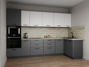 Кухонный гарнитур Меренга 3200*1400 (Стол. 26 мм) в Озерске - ozersk.mebel24.online | фото 1