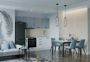 Кухонный гарнитур Ниагара 2550 (Стол. 38мм) в Озерске - ozersk.mebel24.online | фото 1