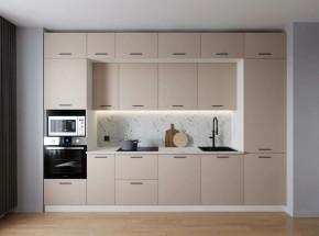 Кухонный гарнитур Шампань 3400 (Стол. 38мм) в Озерске - ozersk.mebel24.online | фото