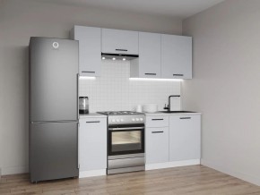 Кухонный гарнитур Смоки 2000 (Стол. 38 мм) в Озерске - ozersk.mebel24.online | фото 1