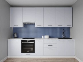 Кухонный гарнитур Смоки 2400 h950 (Стол. 38 мм) в Озерске - ozersk.mebel24.online | фото 1
