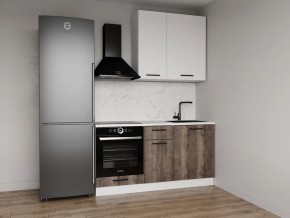 Кухонный гарнитур Старое Дерево 1600 h950 (Стол. 26мм) в Озерске - ozersk.mebel24.online | фото 1