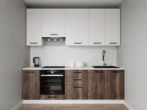Кухонный гарнитур Старое Дерево 2400 h950 (Стол. 26мм) в Озерске - ozersk.mebel24.online | фото