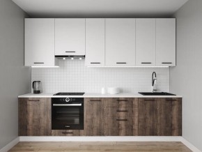 Кухонный гарнитур Старое Дерево 3000 h950 (Стол. 38мм) в Озерске - ozersk.mebel24.online | фото