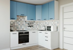 Кухонный гарнитур угловой Капри 2200х1600 h950 (Стол. 26мм) в Озерске - ozersk.mebel24.online | фото 1