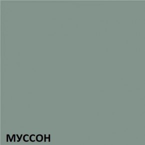 Кухонный гарнитур угловой Муссон 2200х1600 (Стол. 38мм) БЕЛЫЙ/МУССОН/ЖЕМЧУГ в Озерске - ozersk.mebel24.online | фото 3