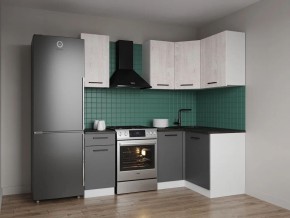 Кухонный гарнитур угловой Санторини 2000*1200 (Стол. 38мм) в Озерске - ozersk.mebel24.online | фото 1