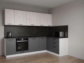 Кухонный гарнитур угловой Санторини 2600*1600 (Стол. 38мм) в Озерске - ozersk.mebel24.online | фото 1