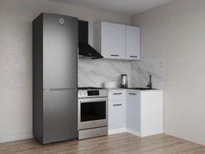 Кухонный гарнитур угловой Смоки 1000*1000 (Стол. 38 мм) в Озерске - ozersk.mebel24.online | фото 1