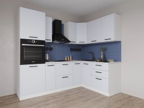 Кухонный гарнитур угловой Смоки 2400*1600 (Стол. 38мм) в Озерске - ozersk.mebel24.online | фото 1