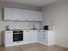 Кухонный гарнитур угловой Смоки 2600*1600 (Стол. 38 мм) в Озерске - ozersk.mebel24.online | фото