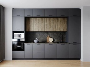 Кухонный гарнитур Умбра 3400 (Стол. 38мм) в Озерске - ozersk.mebel24.online | фото