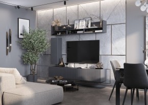 КВИНТА Гостиная 2000 (темно серый) в Озерске - ozersk.mebel24.online | фото 1