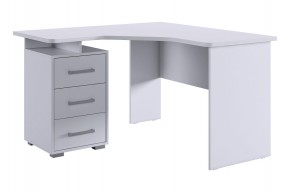 ЛАЙТ 2 Стол компьютерный угловой (1200) Белый/Белый в Озерске - ozersk.mebel24.online | фото