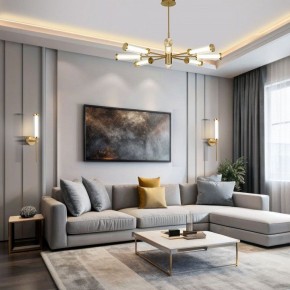 Люстра на штанге Eurosvet Stark 50386 LED латунь в Озерске - ozersk.mebel24.online | фото 3