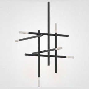 Люстра на штанге Imperiumloft Traverse Black TRAVERSE01 в Озерске - ozersk.mebel24.online | фото